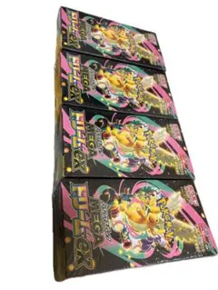 ポケモンカードゲーム MEGA EX & ドリームEX 4box
