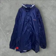 【w653】ユーロ古着アンブロ00s当時物フルジップジャケットブルゾン刺繍ロゴ