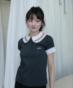 【8/21まで値下げ】Bibiy POSEY COLLAR TOP BIBIY POSEY COLLAR TOP - メルカリ