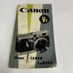 Canon VT 35mm Camera 取扱説明書のサムネイル