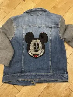 H&Mミッキーマウス デニムジャケット