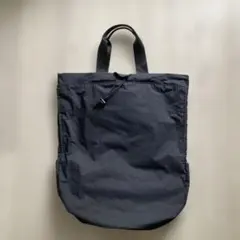 ユニクロ　ドローストリングバックパック　ブラックのサムネイル