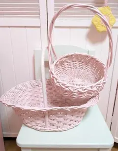 ウイッカー 家具 ピンク アンティーク家具 ドレッサー ヴィンテージ家具 ウイッカー 家具 ピンク アンティーク家具 ドレッサー ヴィンテージ