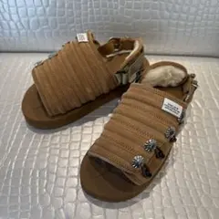 TOGA × SUICOKE MURA SP サンダル ムートン ブラウン 22のサムネイル
