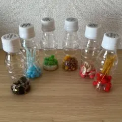 ハンドメイド 知育 おもちゃ センサリーボトル 6本セット 0歳 1歳 保育