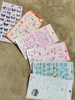 ボンボンドロップシール 6枚セット