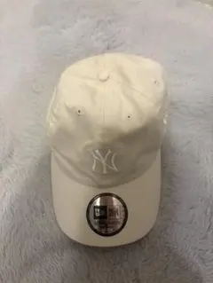 New Era ホワイト ベースボールキャップ