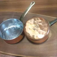 COPPER WARE 銅鍋 2個セット 90 SW JAPAN 約9cm - メルカリ