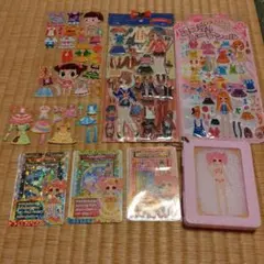 【平成レトロ】着せ替えシールセットまとめ売り