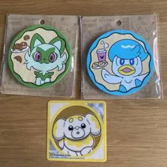 コースター★ニャオハ★クワッス★パピモッチ★ Pokémon cafe