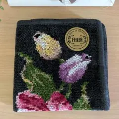 FEILER タオルハンカチ 25cm チューリップ柄✿ フェイラーハンカチ
