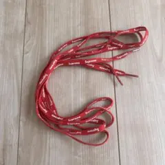 Supreme レッド シューレース