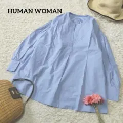 human womanヒューマンウーマン ブラウス 60タイプライターブラウスのサムネイル