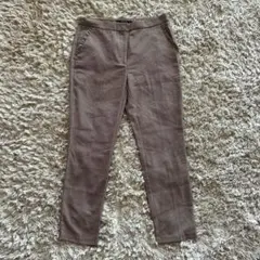 ZARA BASIC レディース スラックス チェック柄 Lサイズ