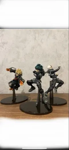 ヒロアカ ワールドヒーローズミッション フィギュア 3体セット - メルカリ