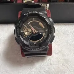 CASIO G-SHOCK アナデジ ブラック ゴールドのサムネイル