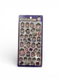 ボンボンドロップシール 和柄　お相撲さん