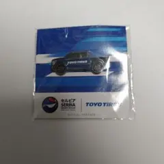 万博　セルビア館　非売品ピンバッジ　TOYO TIRES