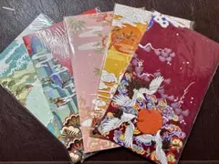 メッセージカード/グリーティングカード 中国風　5枚セット
