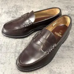 【美品】25cm REGAL リーガル コインローファー 2177 ブラウン