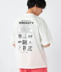 RUSTY Tシャツ XL バックプリント RVCA ハーレー ボルコム ナイキ