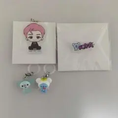 BT21 めじるしアクセサリー　 アクリルピンバッジ　 アクリルチャーム　RM