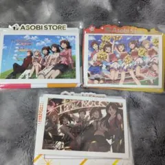 アソビストア プレミアム会員継続記念ポストカードセット(スタンド付き)3点セット