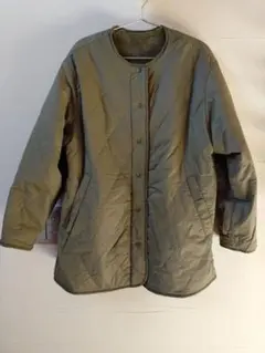 スタジオクリップ★ リバーシブルキルトブルゾン ★カーキ 新品未使用