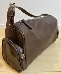 Kastane ショルダーバッグ ブラウン
