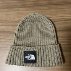 THE NORTH FACE ニット帽 ベージュ