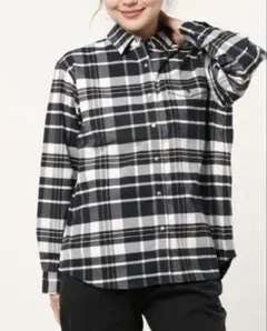 ザ・ノースフェイス / ロングスリーブストレッチフランネルシャツ L