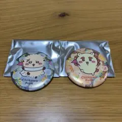 ちいかわパーク トレーディングホログラム缶バッジ シーサー　ラッコ