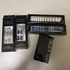 FINGER SUIT PRESS-ON NAIL 4種類セット