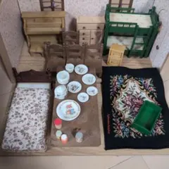 シルバニアファミリー ミニチュア家具セット