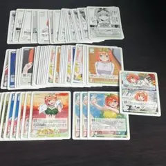 五等分の花嫁 カードゲーム vol.5 進み続ける日常 まとめ売り 四葉