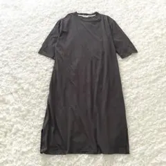 カットソー ロングワンピース 大きいサイズ リラックス ダル着 ルームウェア