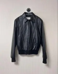 Celine SS19 スタッズ　ラムスキンジャケット　44のサムネイル