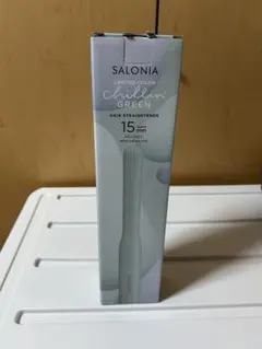 SALONIA 限定カラー チリングリーン15mm ヘアアイロン