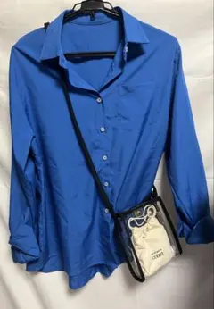 INAWLY シンプルカジュアル デイリー ブラウス（レディース）　Lサイズ