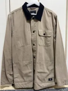 VANS ドリルチョアジャケット ベージュ Lサイズ