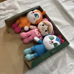 それいけ！アンパンマン 3体セット（コキンちゃん・ドキンちゃん・あかちゃんまん)