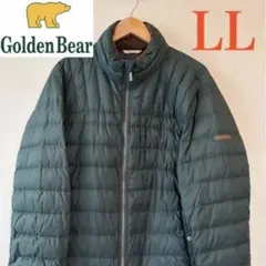 Golden Bear ダウンジャケット グリーン LLサイズ