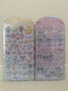 コットンパフィーシール サンリオキャラクターズ マイメロ 2種セット