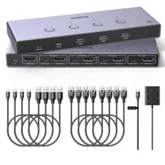 【匿名配送】UGREEN 8K@60Hz HDMI KVM切替器