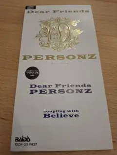 PERSONZ Dear Friends 8cmシングル CD