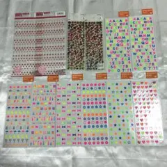 シール スケジュールシール　まとめ売り 12点セット