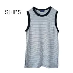 SHIPS ボーダー タンクトップのサムネイル