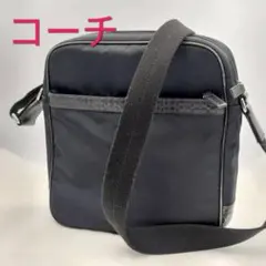 COACH コーチ ナイロン　ショルダーバッグ ブラック