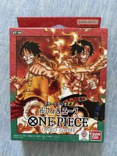 ワンピースカード スタートデッキEX ルフィ&エース ST30 未開封 4個