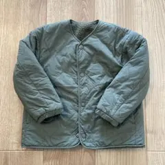 UNIQLO キッズ オリーブグリーン キルティングジャケット